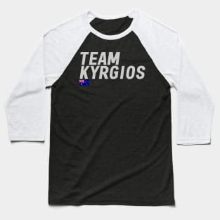 Team Nick Kyrgios Baseball T-Shirt